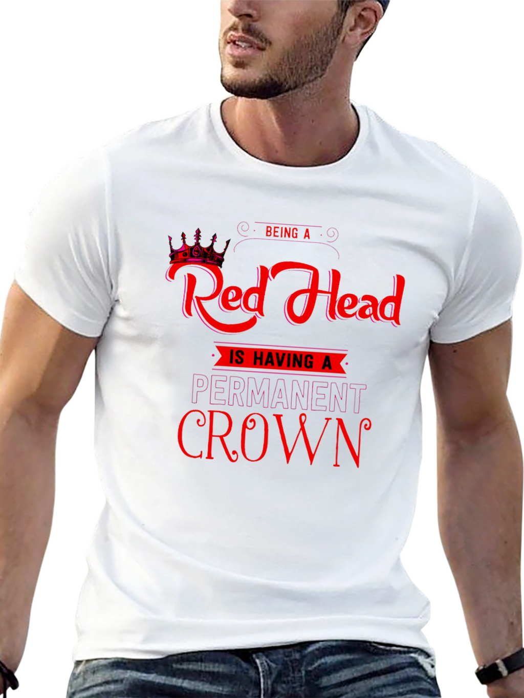 Redhead Permanent Crown Graphic Tee - Unisex