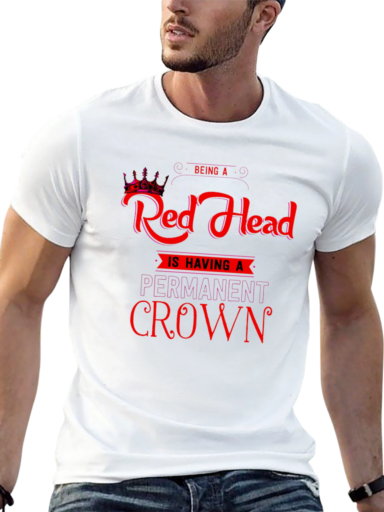 Redhead Permanent Crown Graphic Tee - Unisex