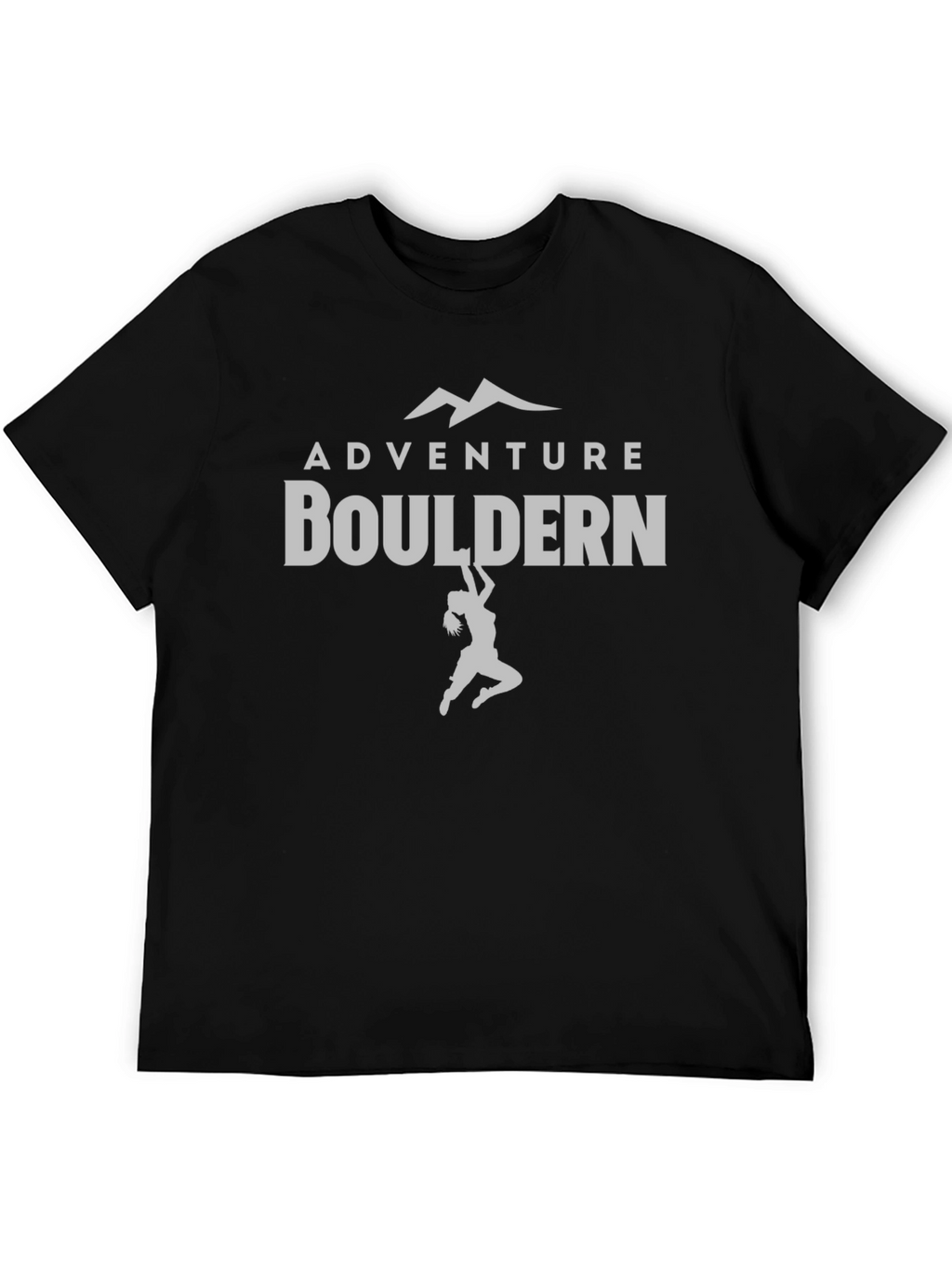 Adventure Bouldern Black Graphic Tee