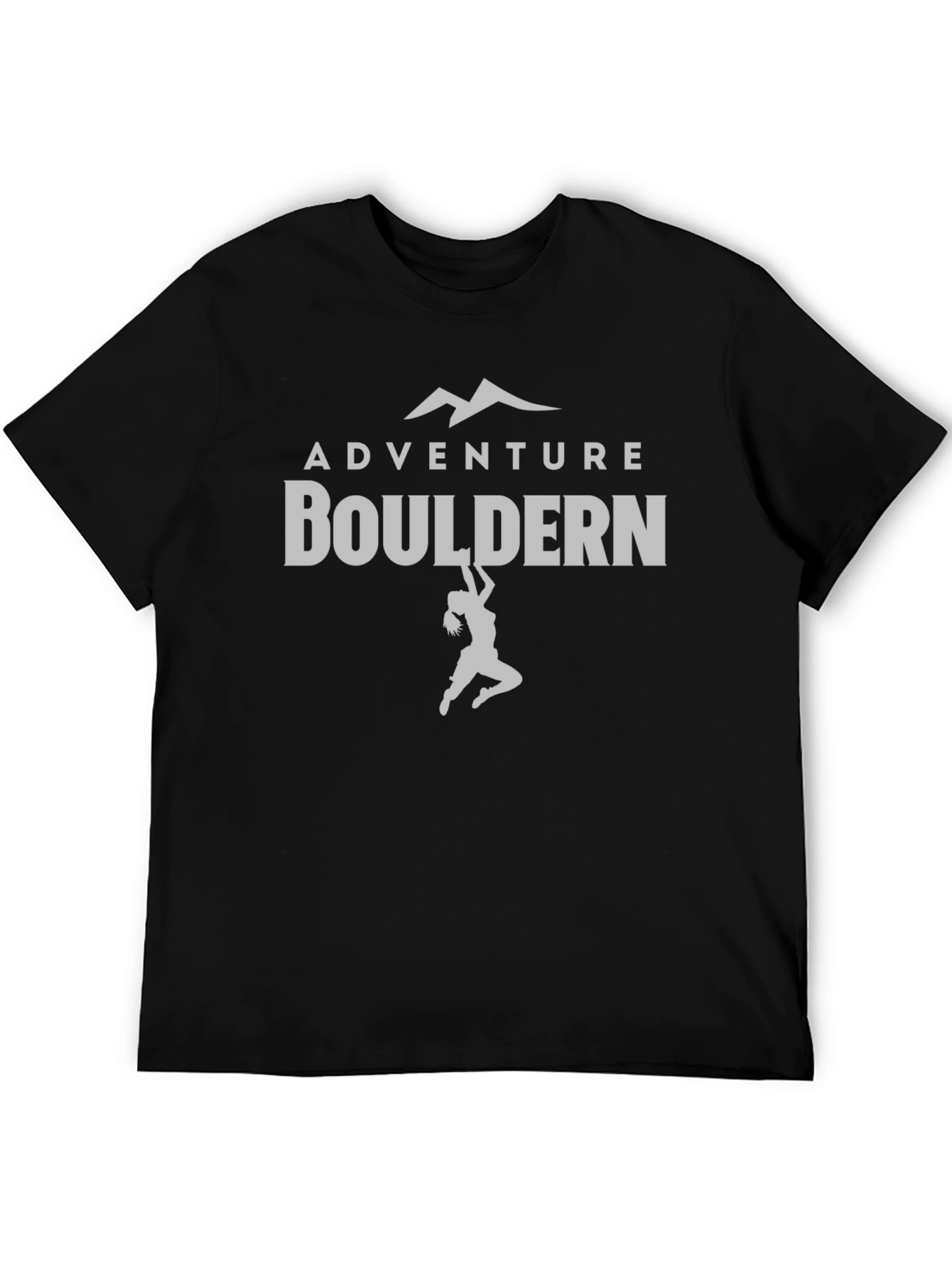 Adventure Bouldern Black Graphic Tee