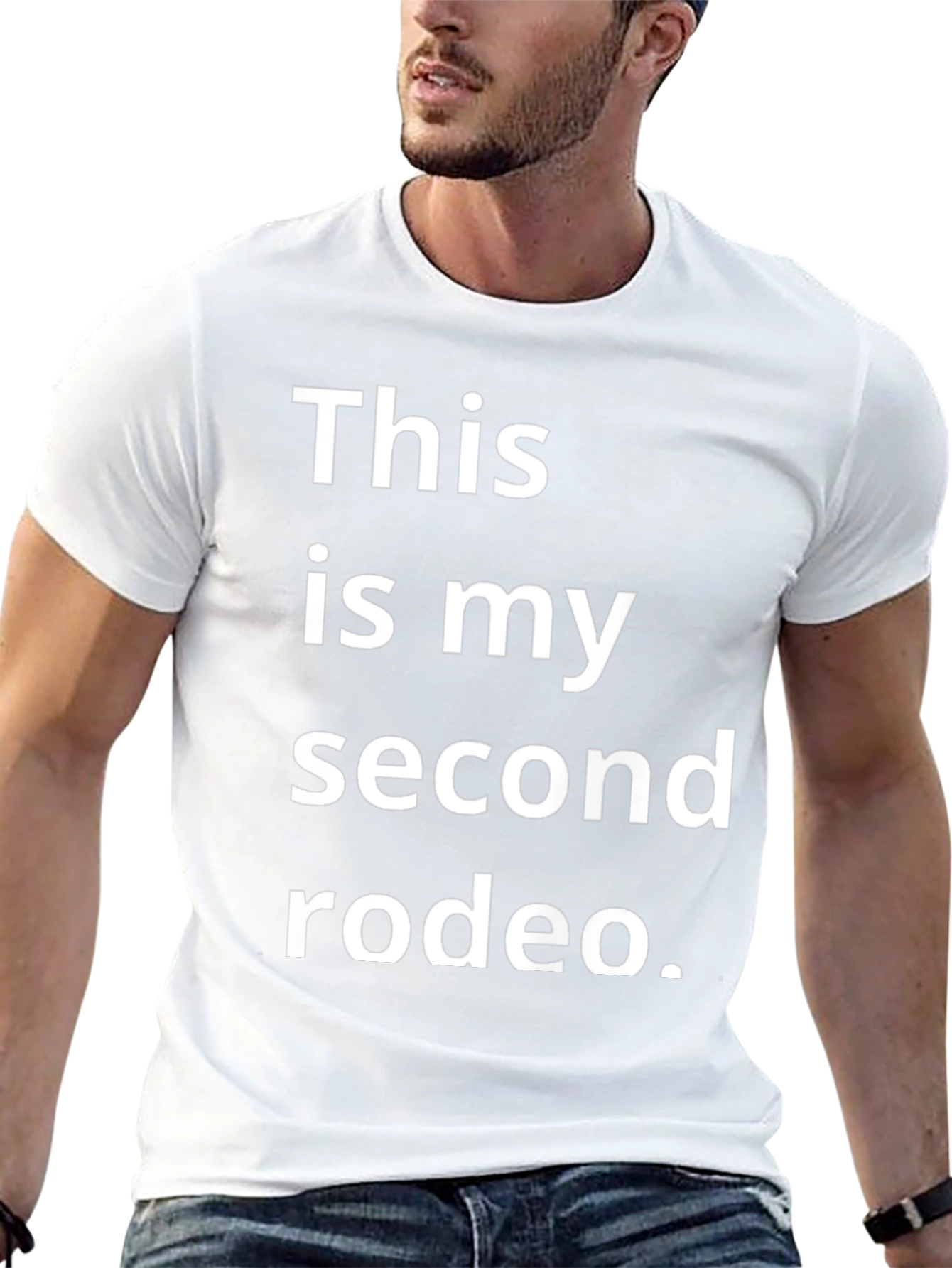 This is My Second Rodeo Black T-Shirt