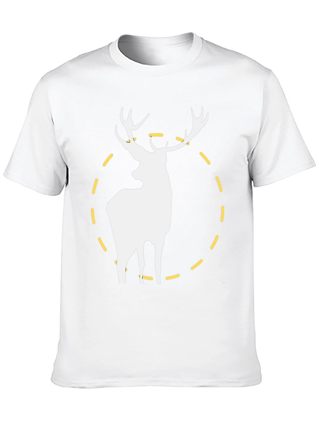 Deer Graphic Tee - Mens Black T-Shirt