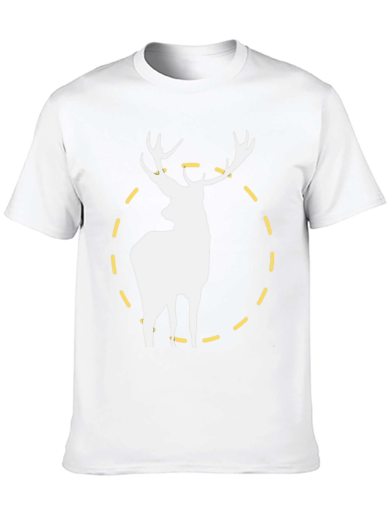 Deer Graphic Tee - Mens Black T-Shirt