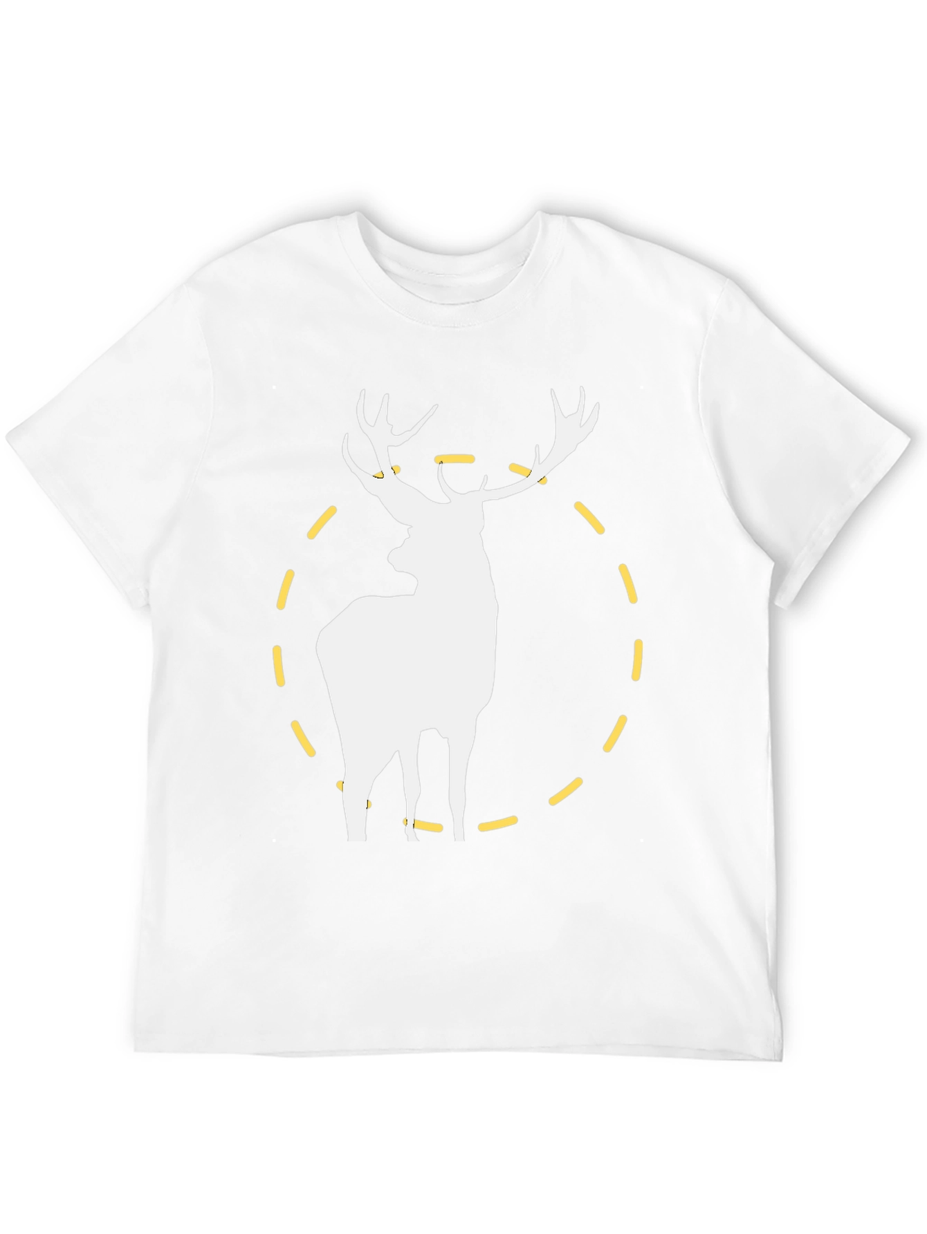 Deer Graphic Tee - Mens Black T-Shirt