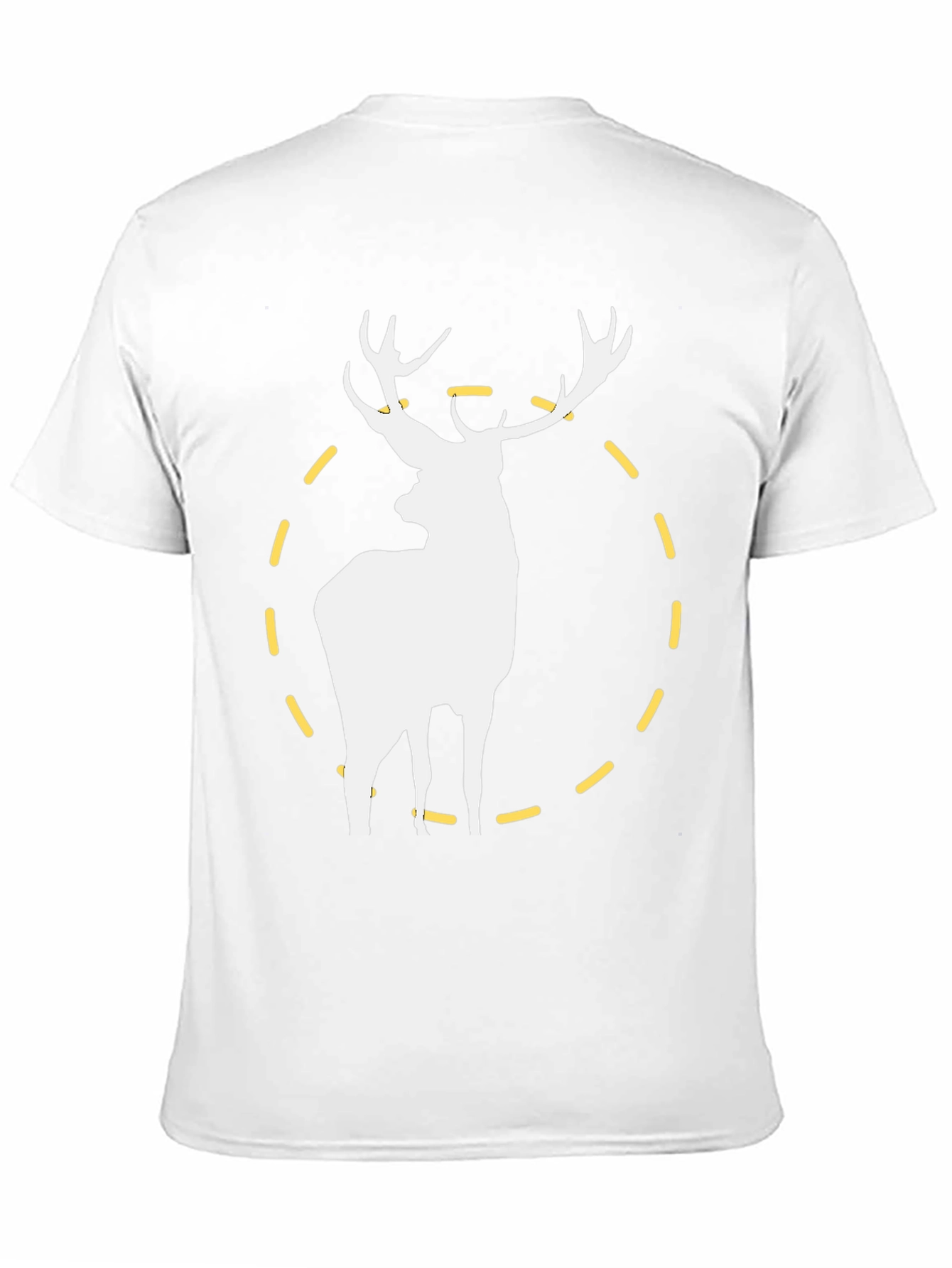 Deer Graphic Tee - Mens Black T-Shirt