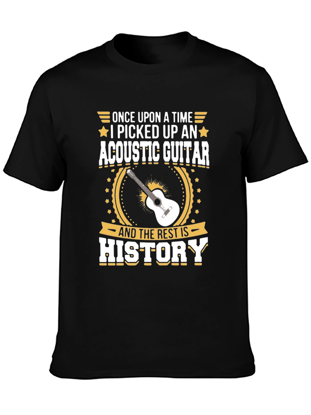 Acoustic Guitar History T-Shirt