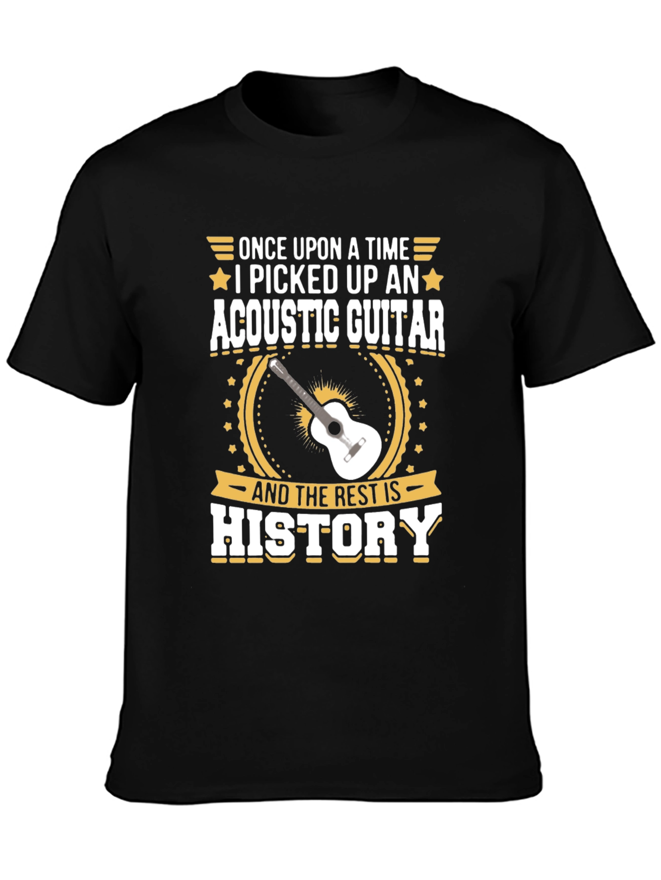 Acoustic Guitar History T-Shirt