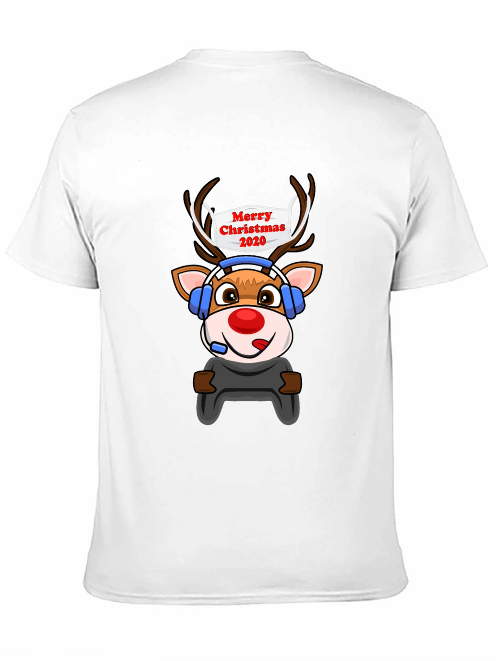 Merry Christmas 2020 Gaming Reindeer T-Shirt
