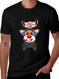 Merry Christmas 2020 Gaming Reindeer T-Shirt