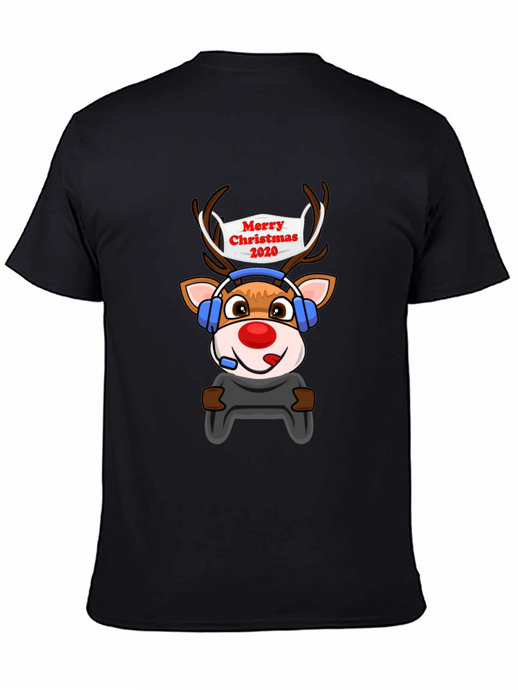 Merry Christmas 2020 Gaming Reindeer T-Shirt