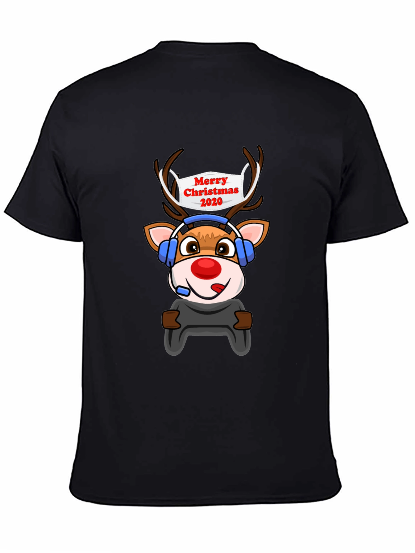 Merry Christmas 2020 Gaming Reindeer T-Shirt