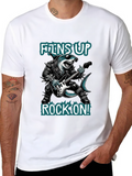 Rock On Shark T-Shirt