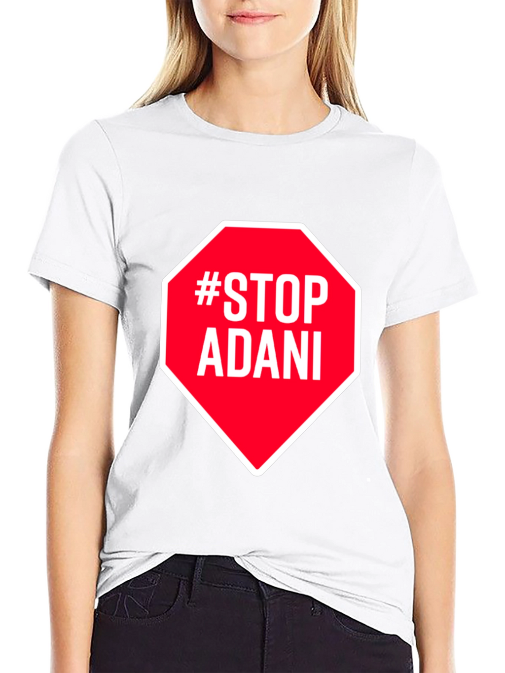 Stop Adani Activist Graphic Tee - Protest T-Shirt