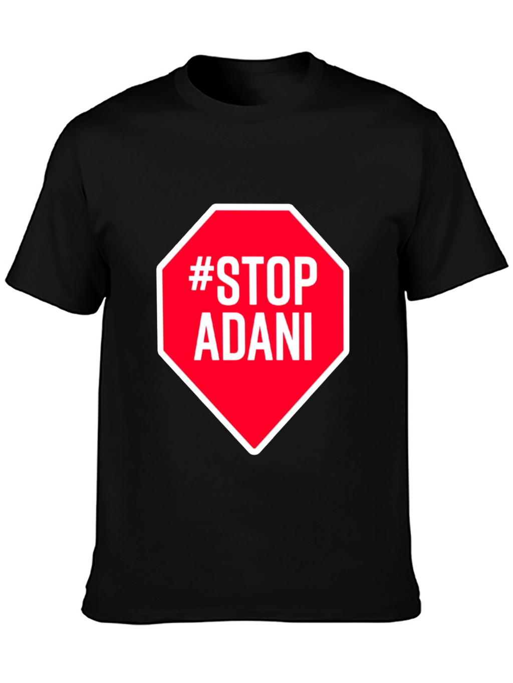 Stop Adani Activist Graphic Tee - Protest T-Shirt