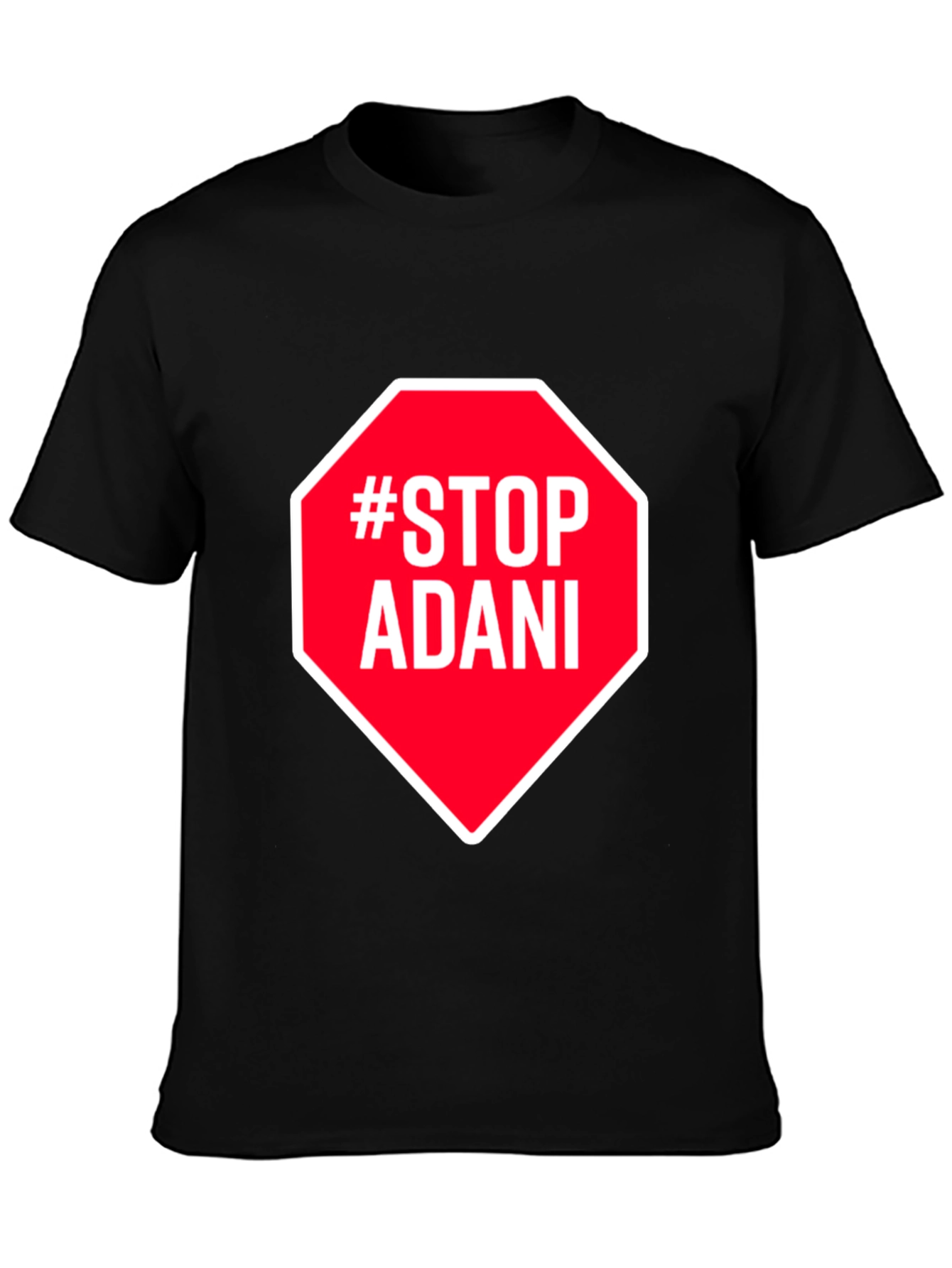 Stop Adani Activist Graphic Tee - Protest T-Shirt