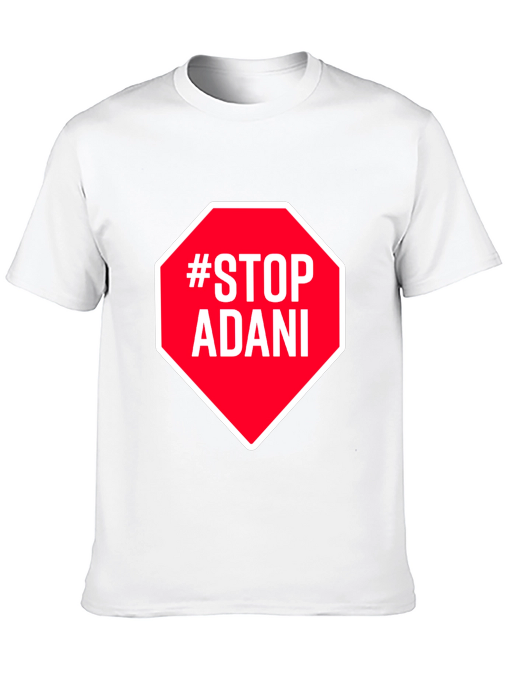 Stop Adani Activist Graphic Tee - Protest T-Shirt