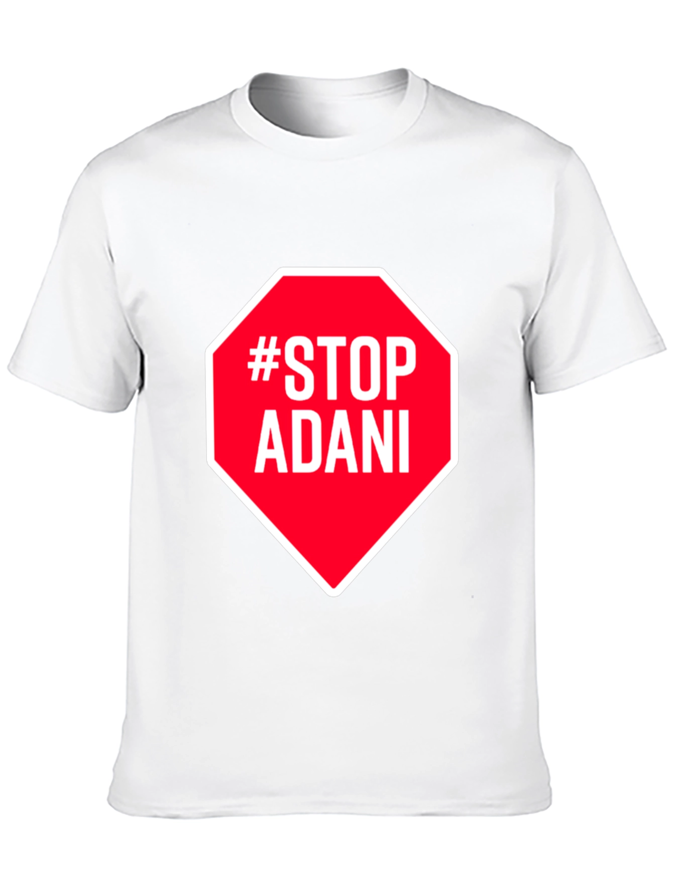 Stop Adani Activist Graphic Tee - Protest T-Shirt