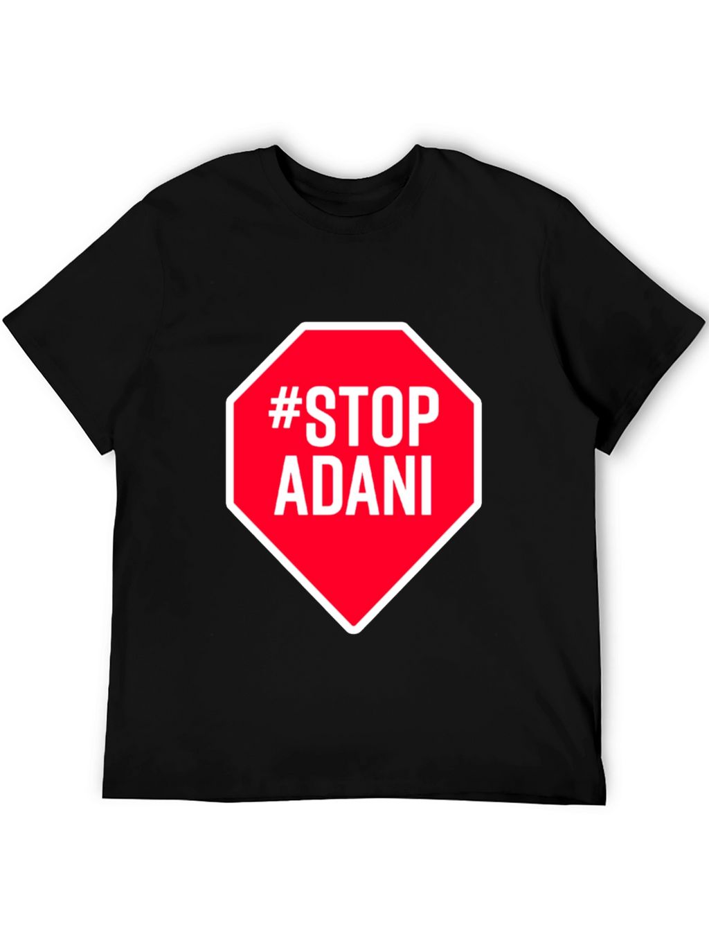 Stop Adani Activist Graphic Tee - Protest T-Shirt