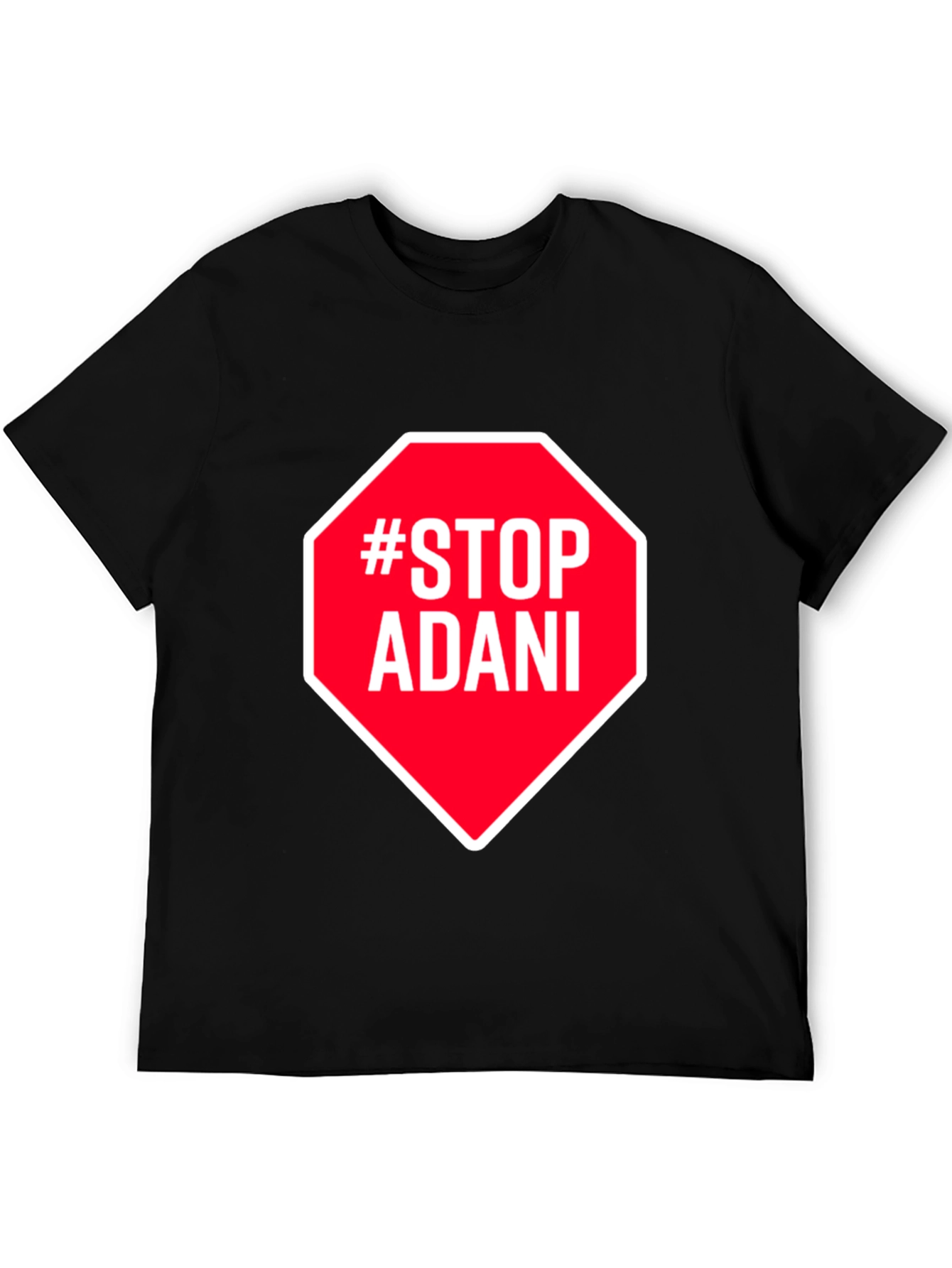 Stop Adani Activist Graphic Tee - Protest T-Shirt