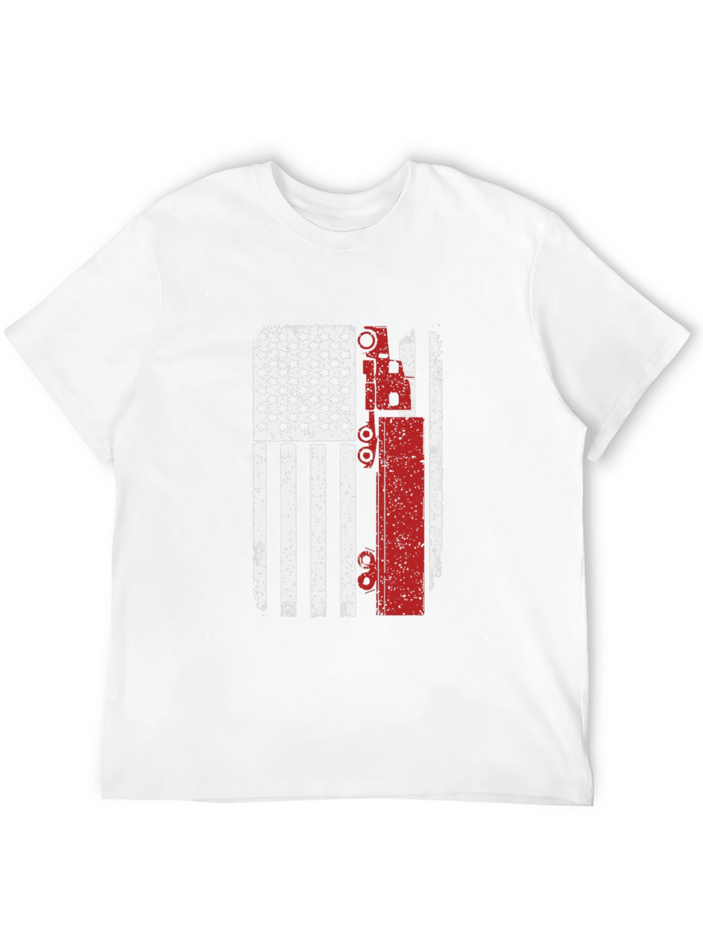 USA Flag Oilfield Worker T-Shirt