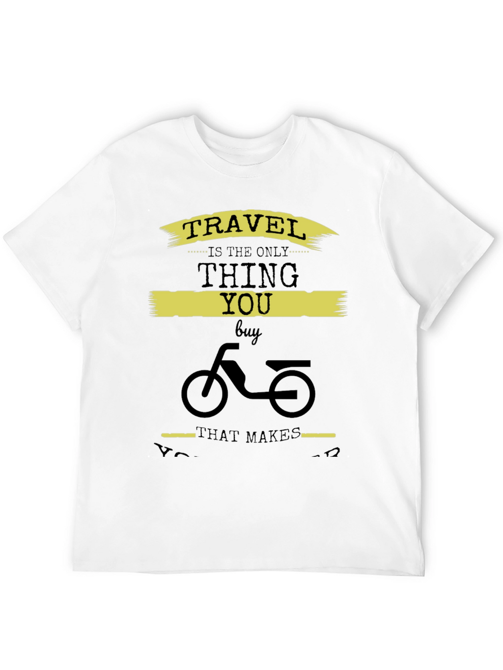 Travel Themed Graphic Print T-Shirt