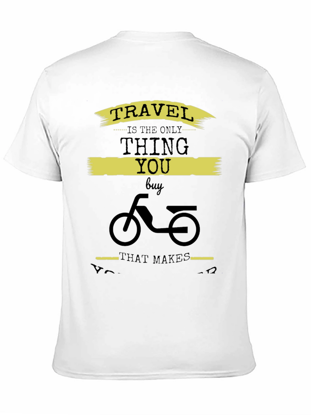 Travel Themed Graphic Print T-Shirt