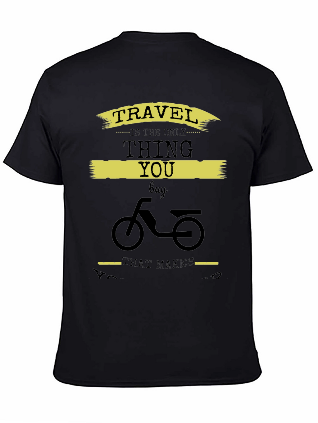 Travel Themed Graphic Print T-Shirt