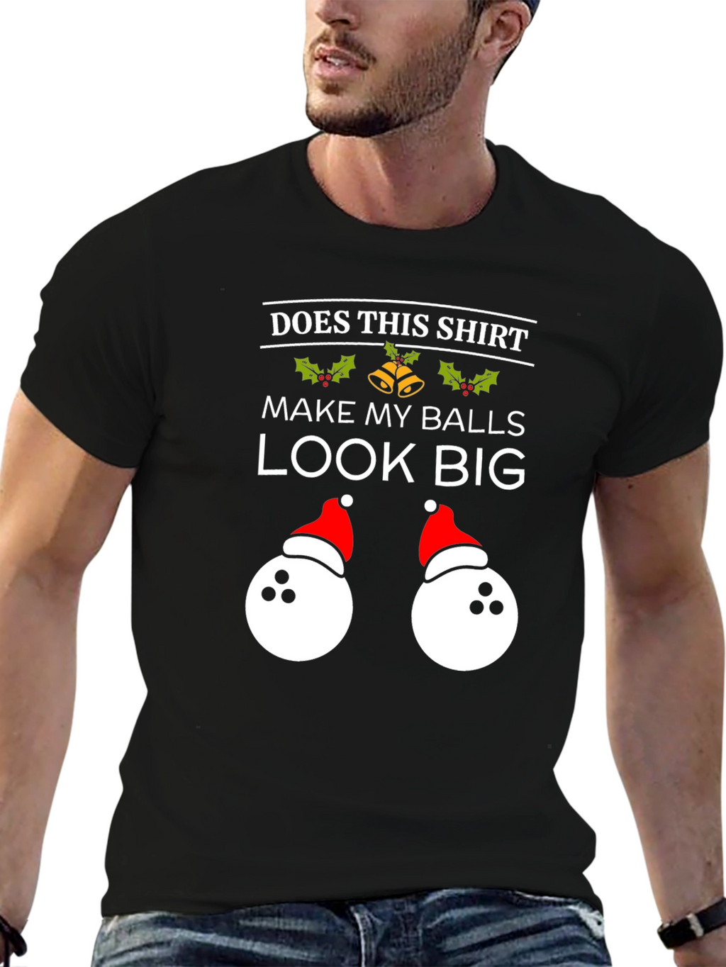 Humorous Christmas Bowling Balls T-Shirt