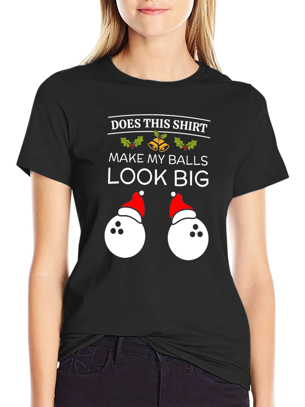 Humorous Christmas Bowling Balls T-Shirt