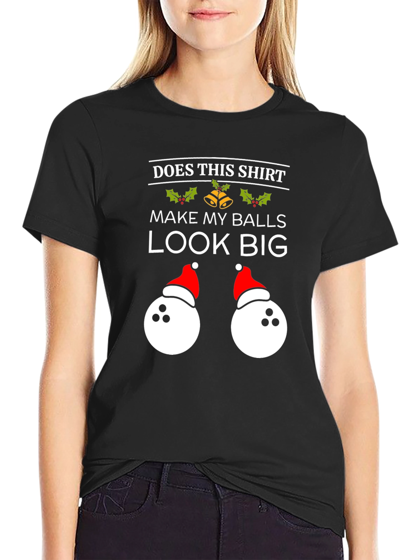 Humorous Christmas Bowling Balls T-Shirt