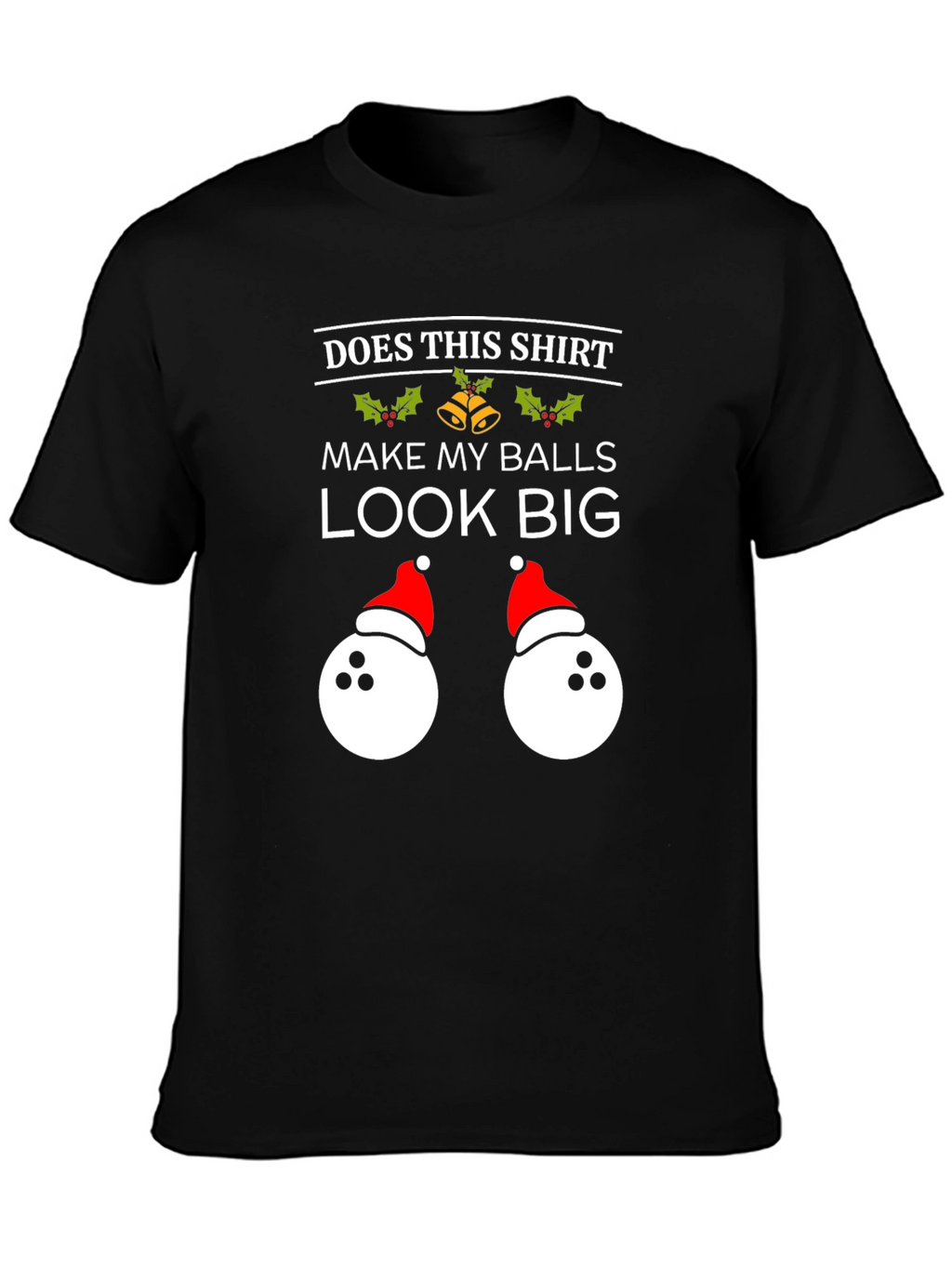 Humorous Christmas Bowling Balls T-Shirt