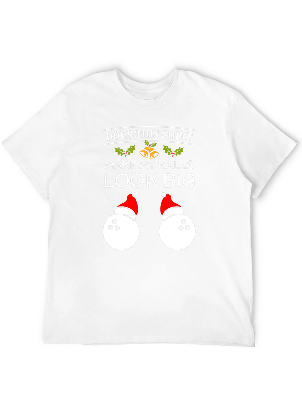 Humorous Christmas Bowling Balls T-Shirt