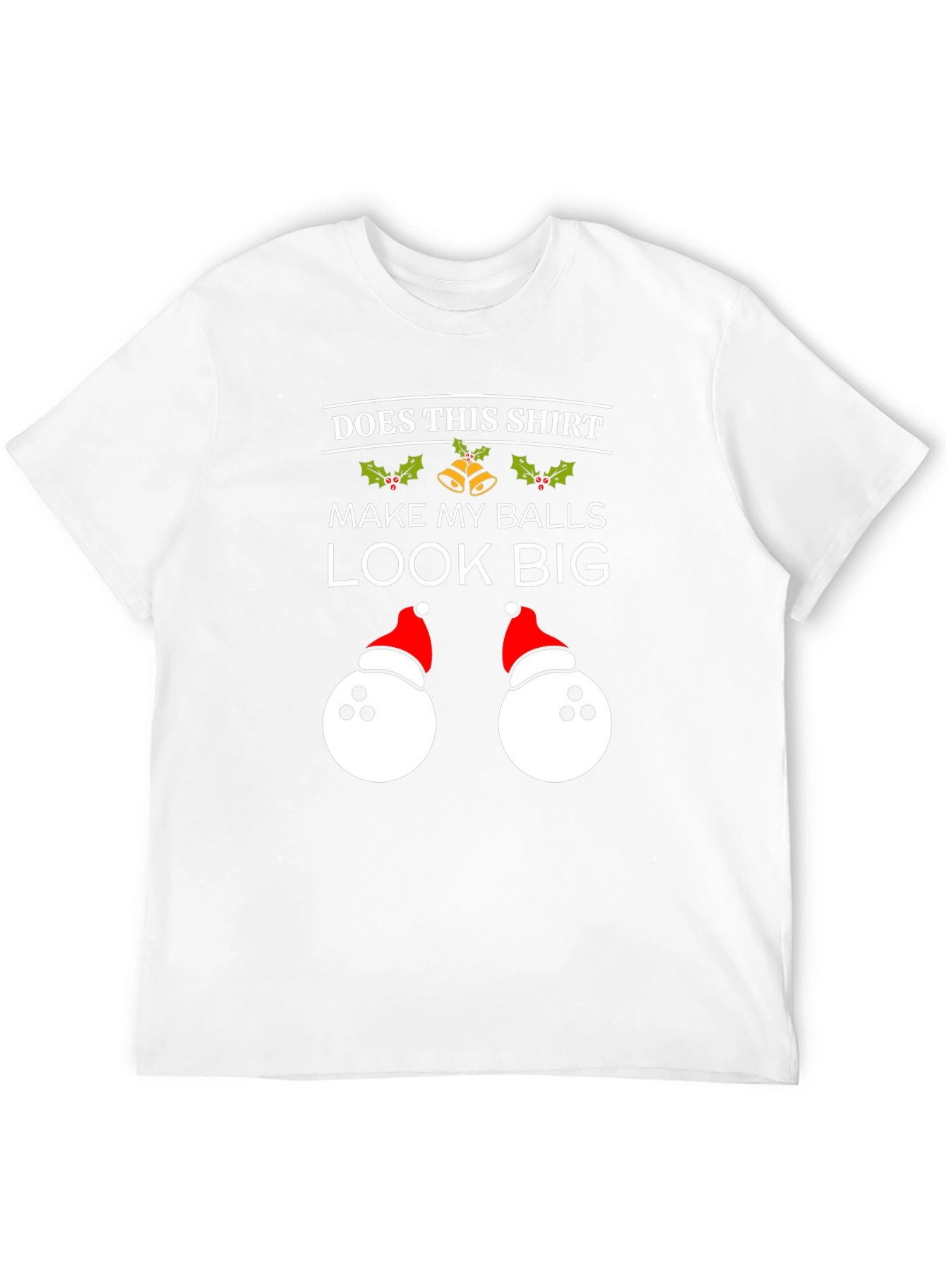 Humorous Christmas Bowling Balls T-Shirt