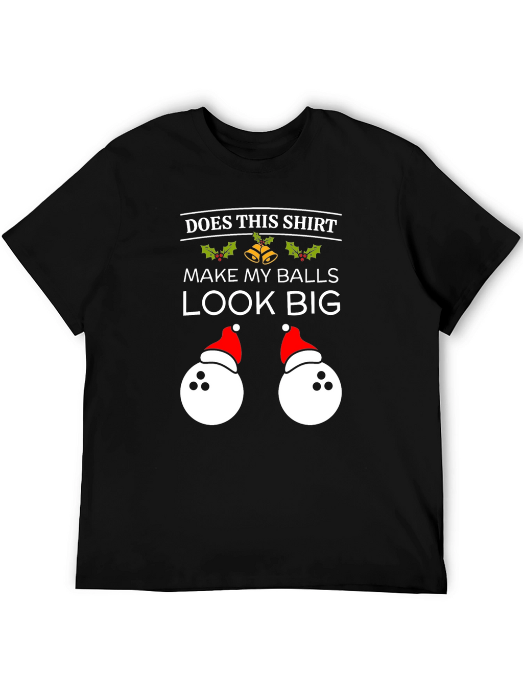 Humorous Christmas Bowling Balls T-Shirt