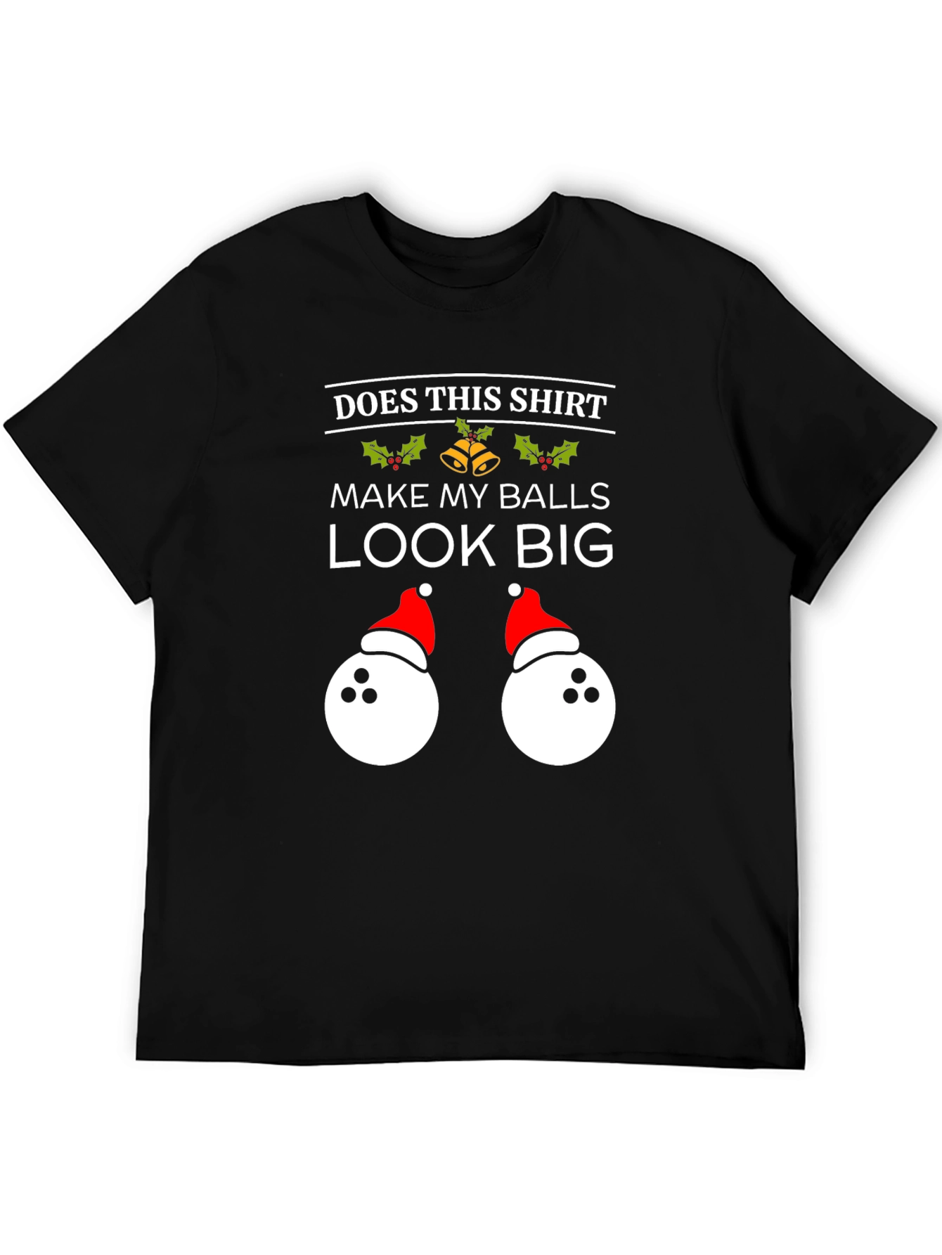 Humorous Christmas Bowling Balls T-Shirt