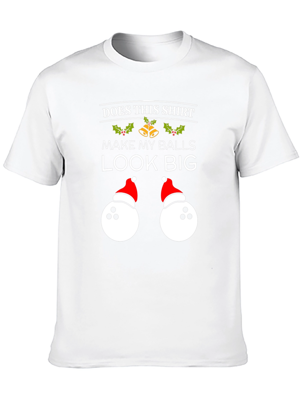 Humorous Christmas Bowling Balls T-Shirt