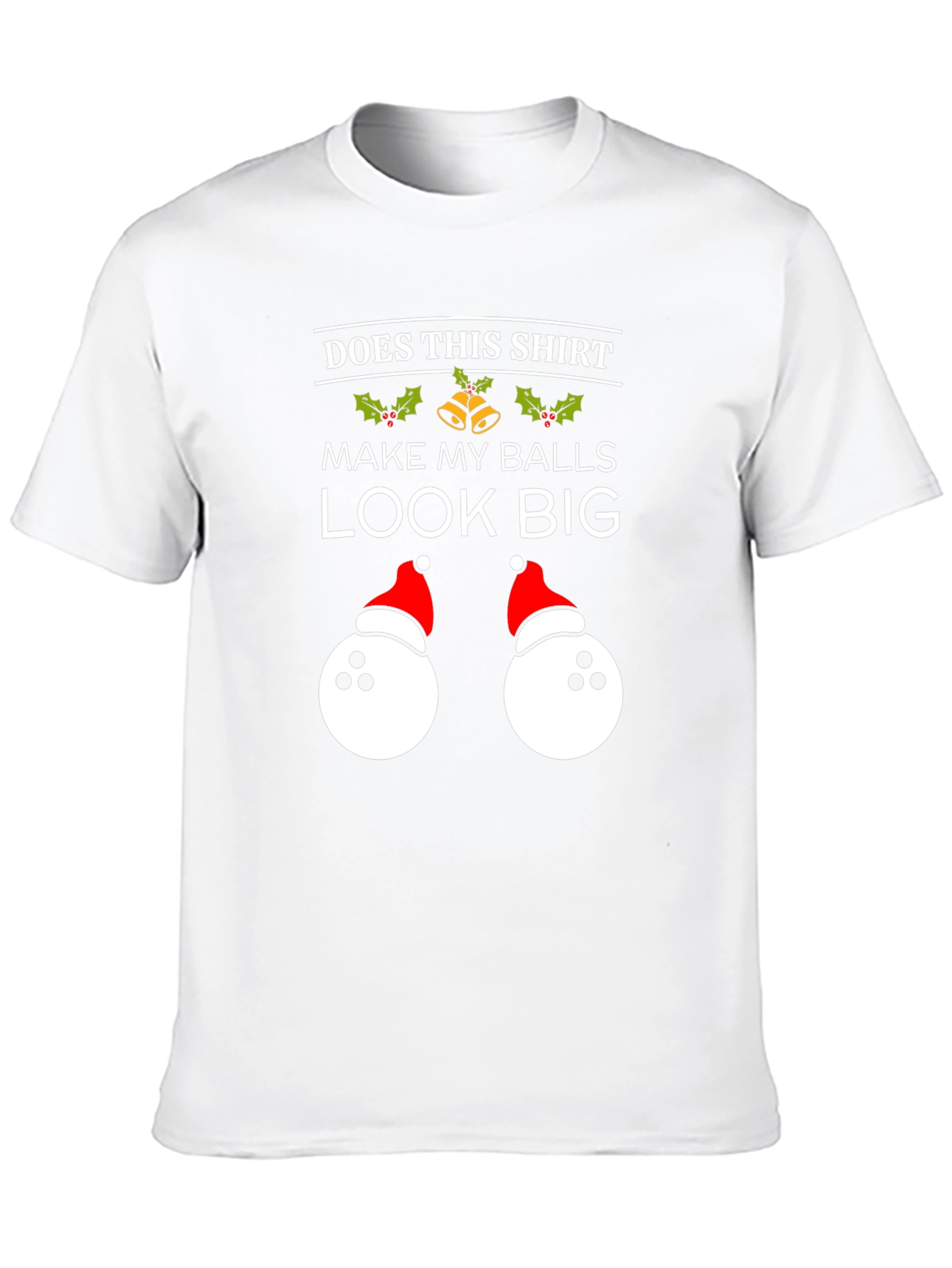 Humorous Christmas Bowling Balls T-Shirt