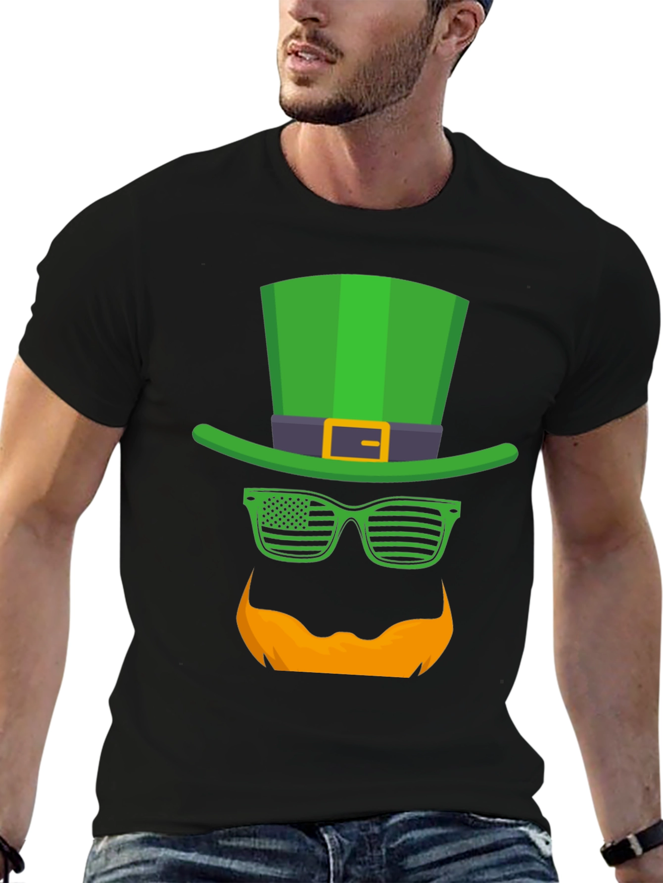 St. Patricks Day Graphic Tee - Leprechaun Style