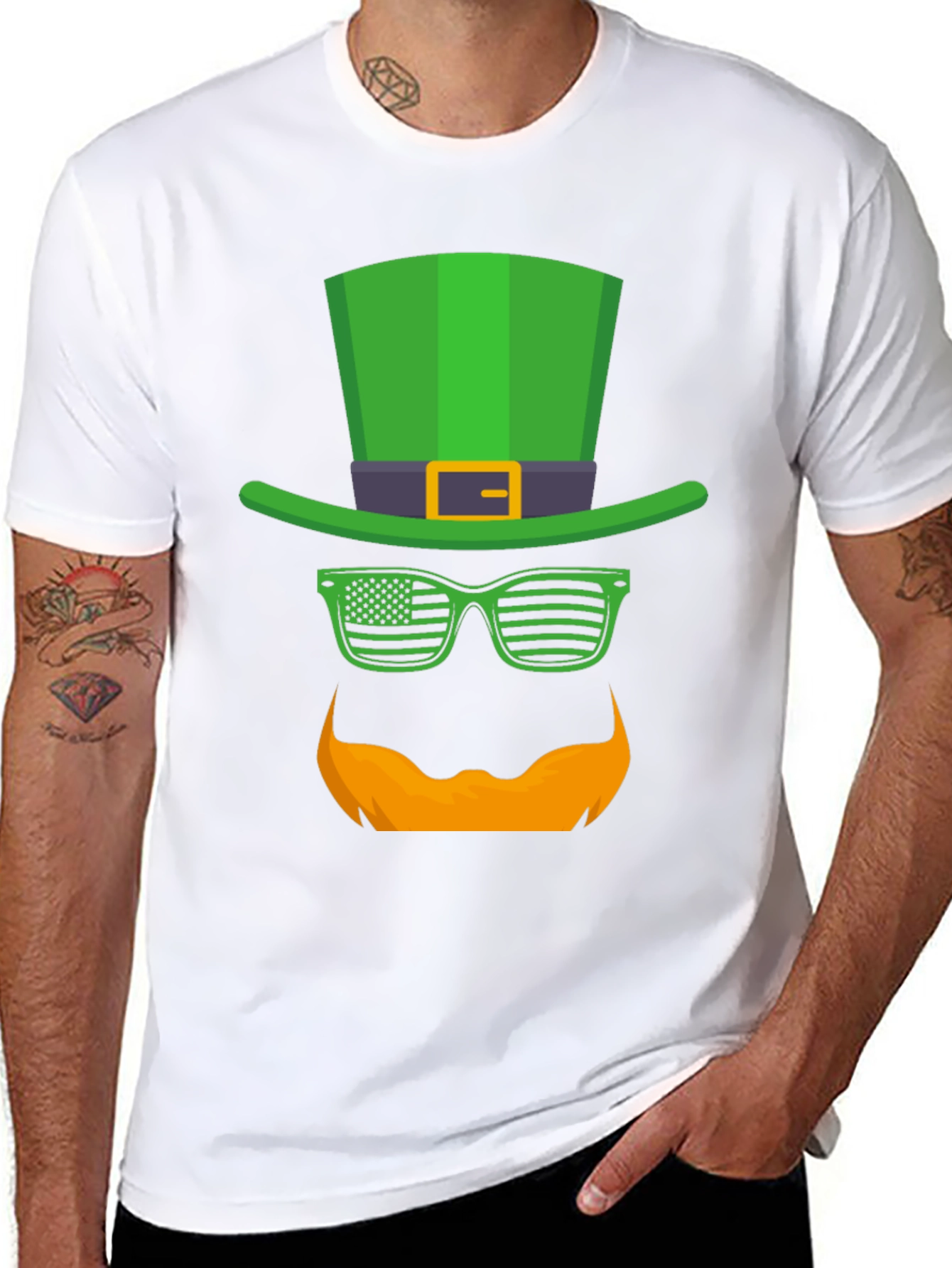 St. Patricks Day Graphic Tee - Leprechaun Style