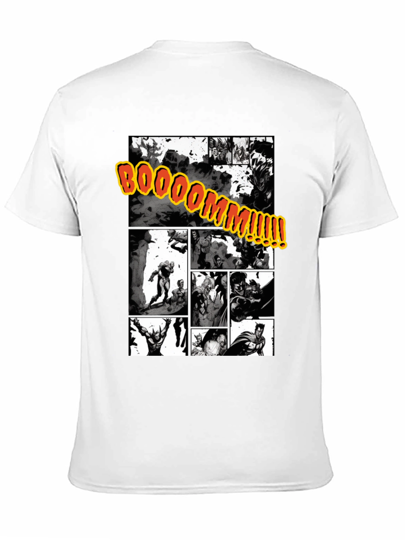 Comic Book Batman Graphic T-Shirt