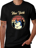 New York Doge Crew Neck T-Shirt