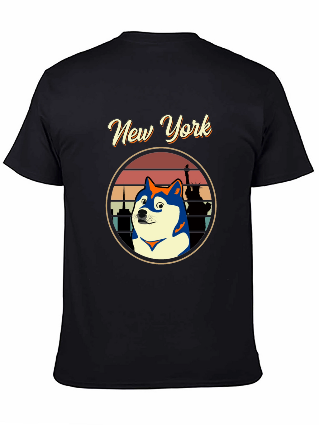 New York Doge Crew Neck T-Shirt