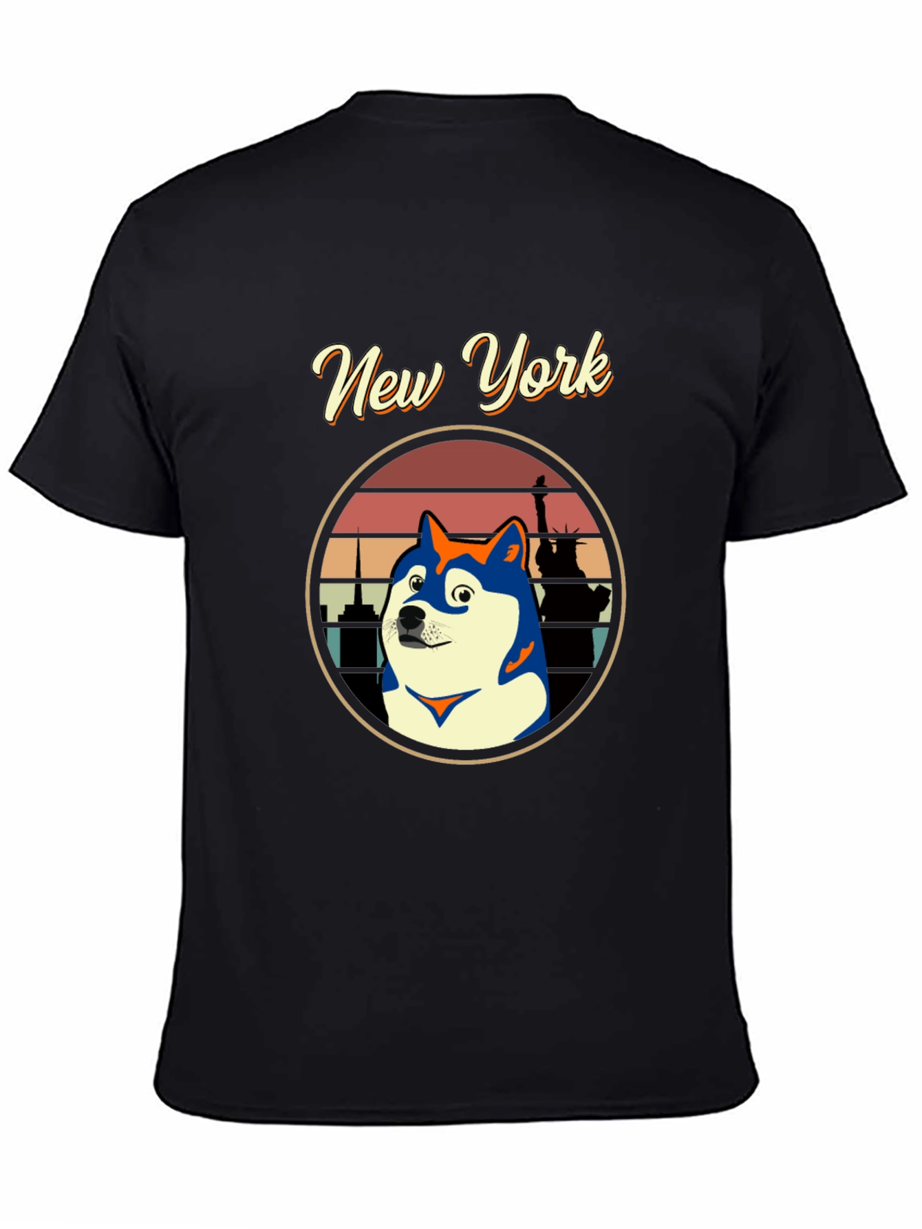New York Doge Crew Neck T-Shirt