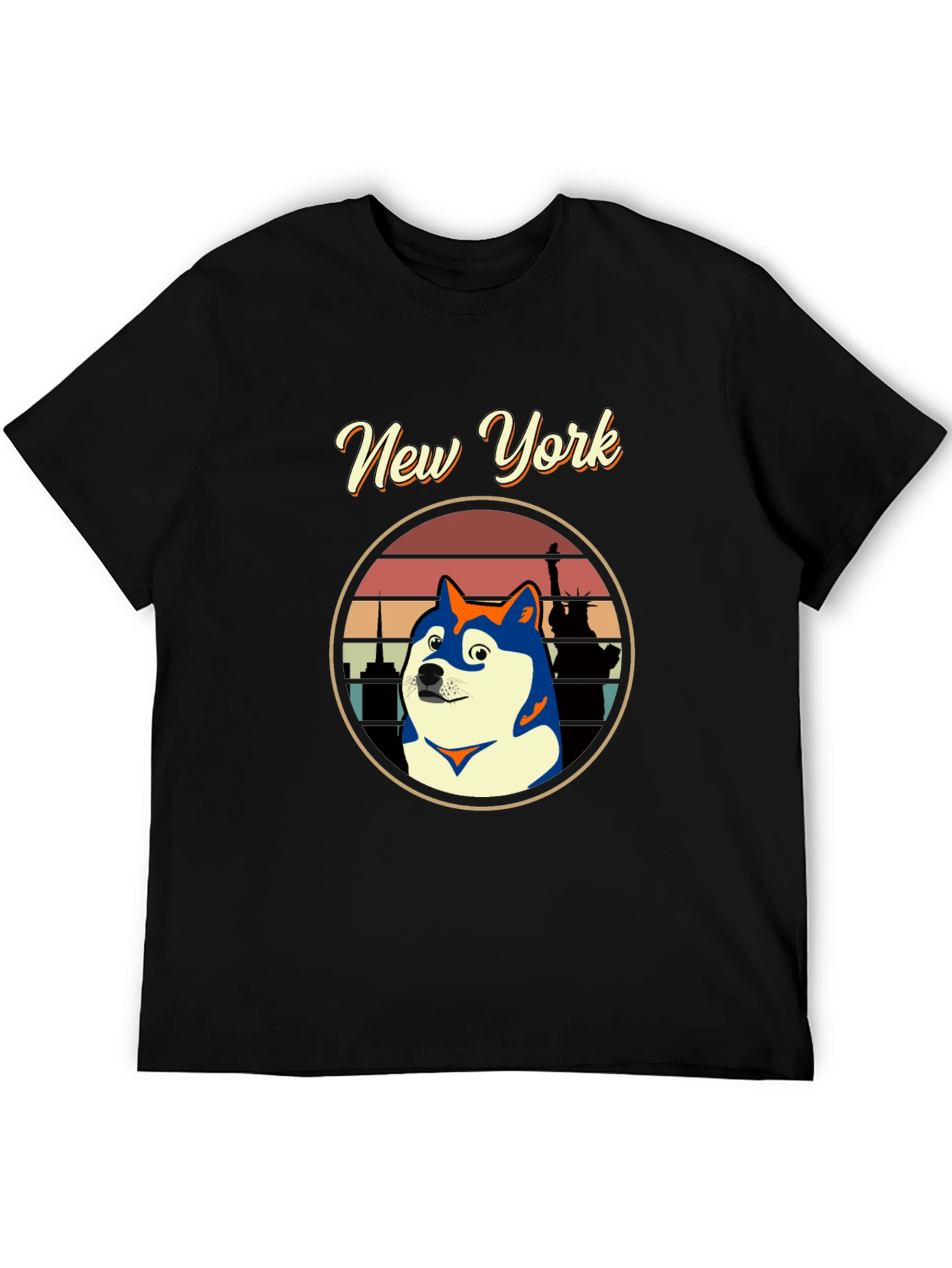 New York Doge Crew Neck T-Shirt