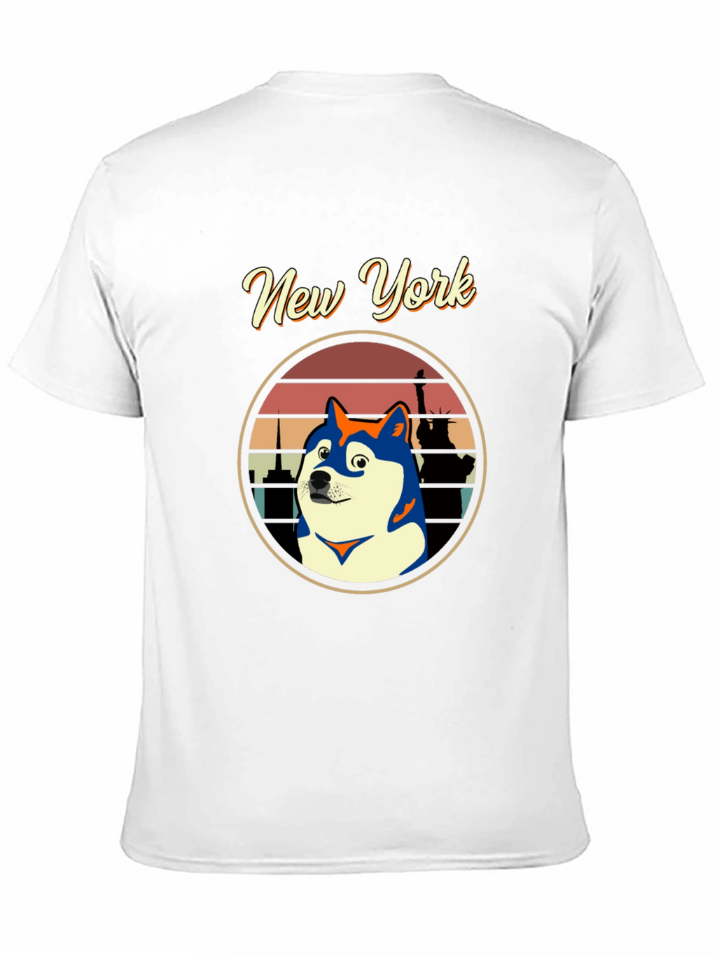 New York Doge Crew Neck T-Shirt