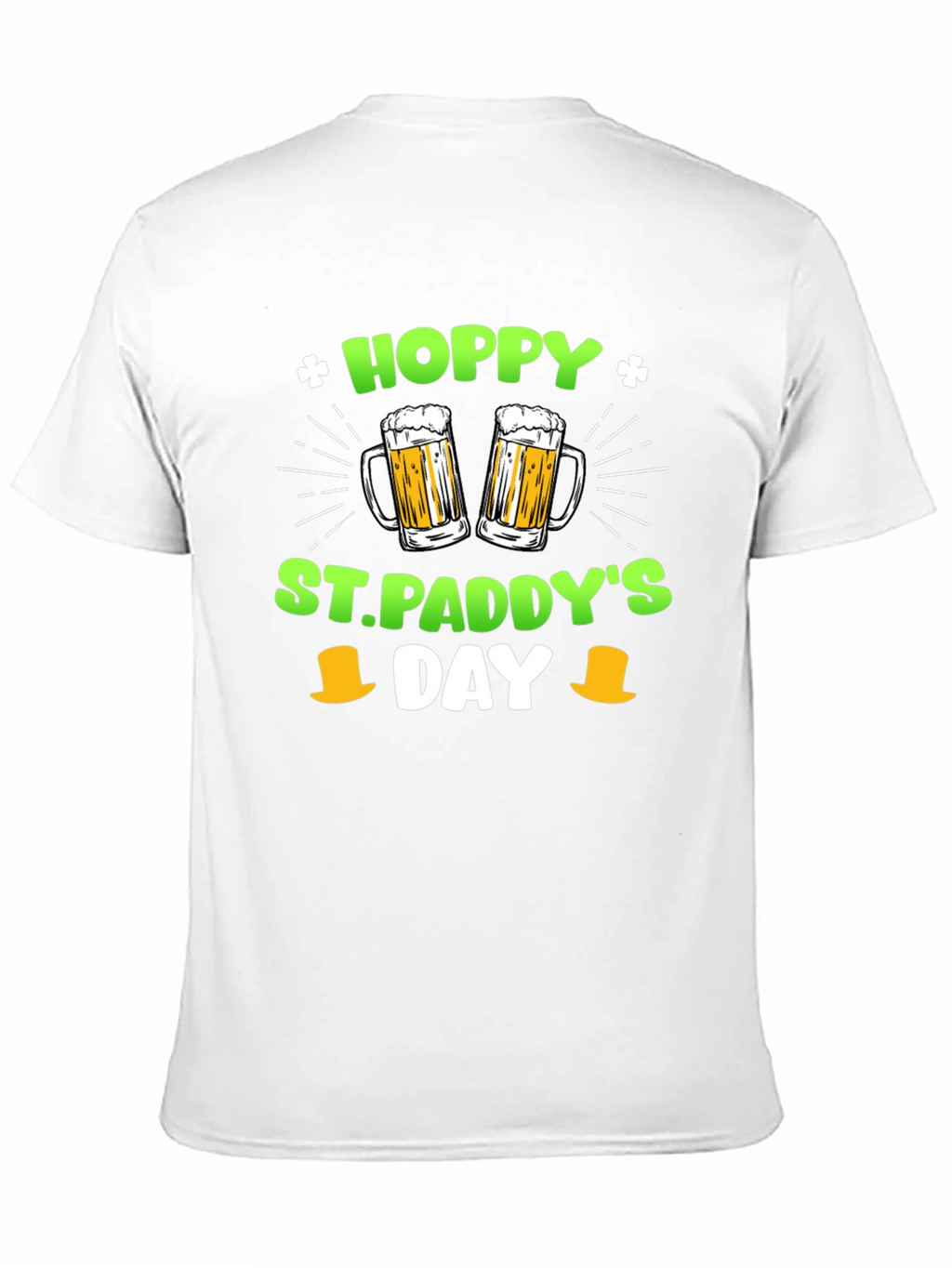 Hoppy St. Paddys Day T-Shirt - Beer Mug Graphic