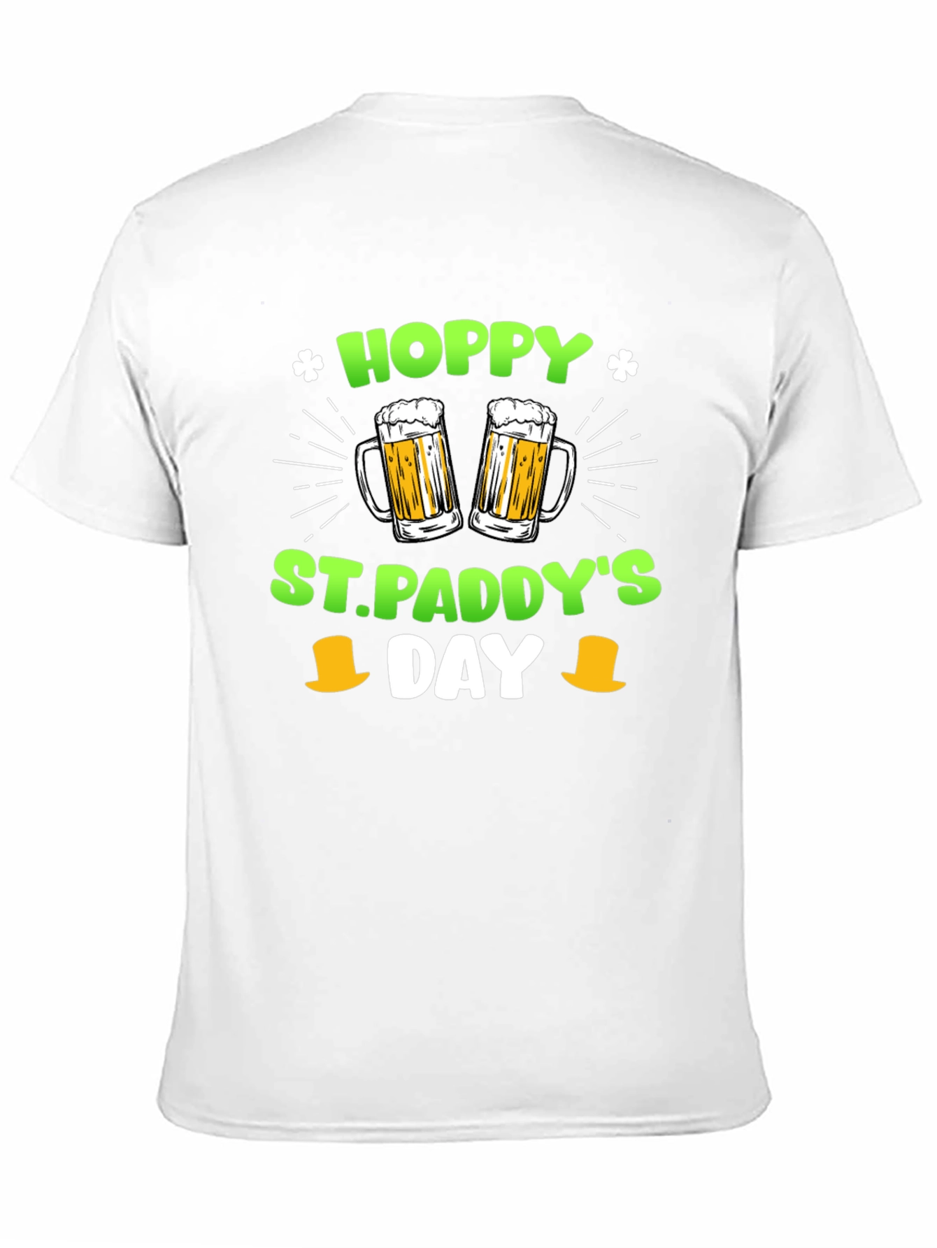 Hoppy St. Paddys Day T-Shirt - Beer Mug Graphic