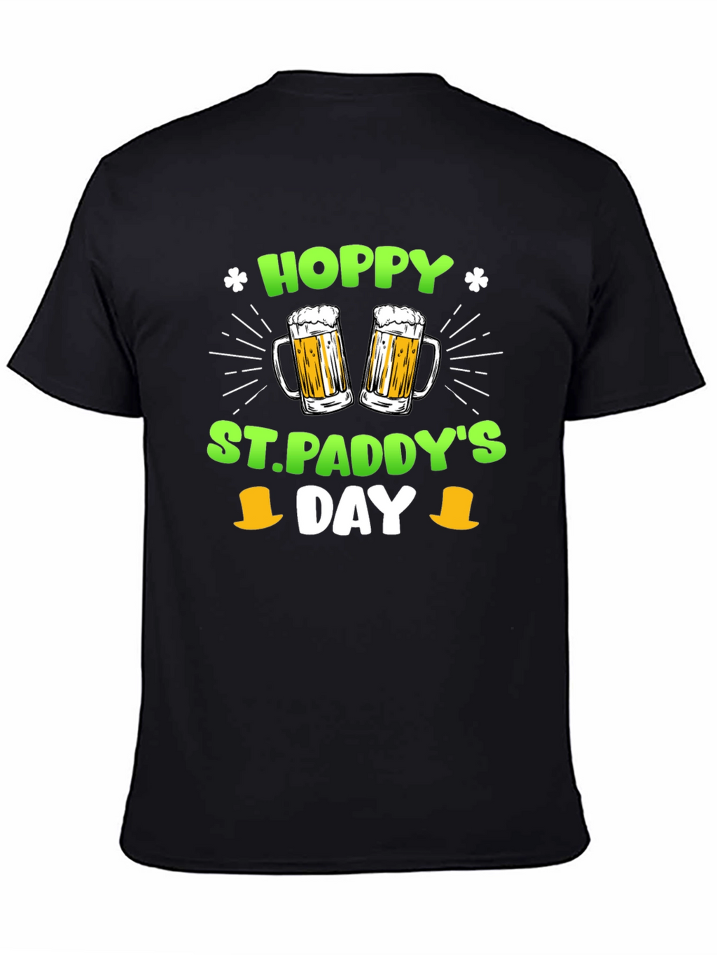 Hoppy St. Paddys Day T-Shirt - Beer Mug Graphic