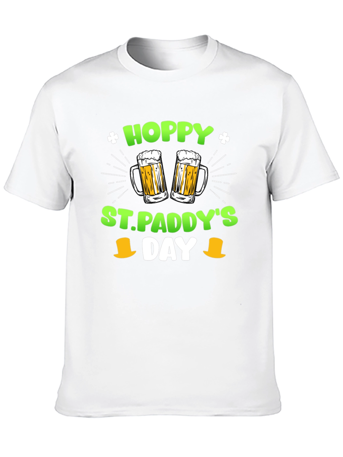 Hoppy St. Paddys Day T-Shirt - Beer Mug Graphic