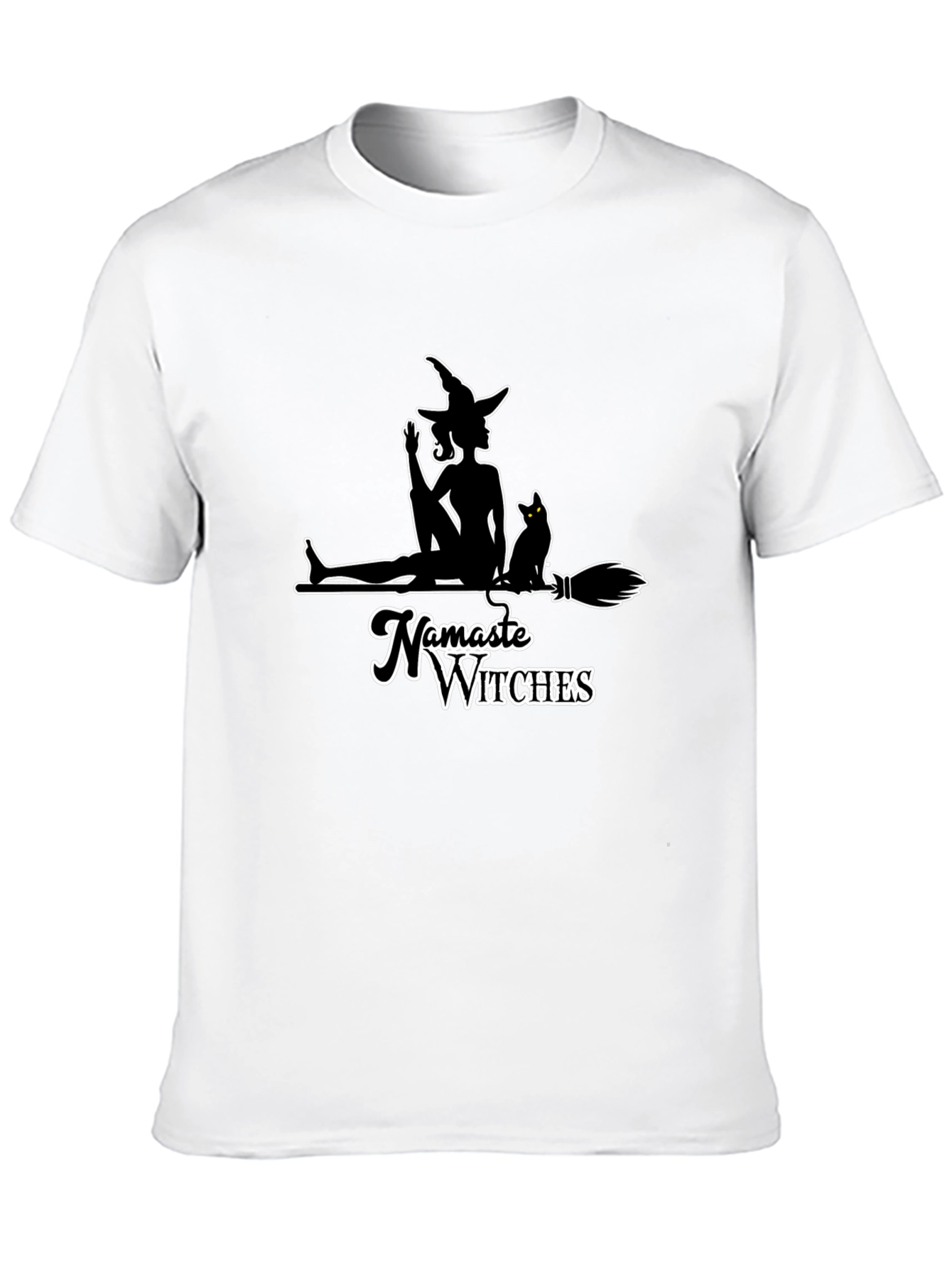Namaste Witches Graphic Tee - Black